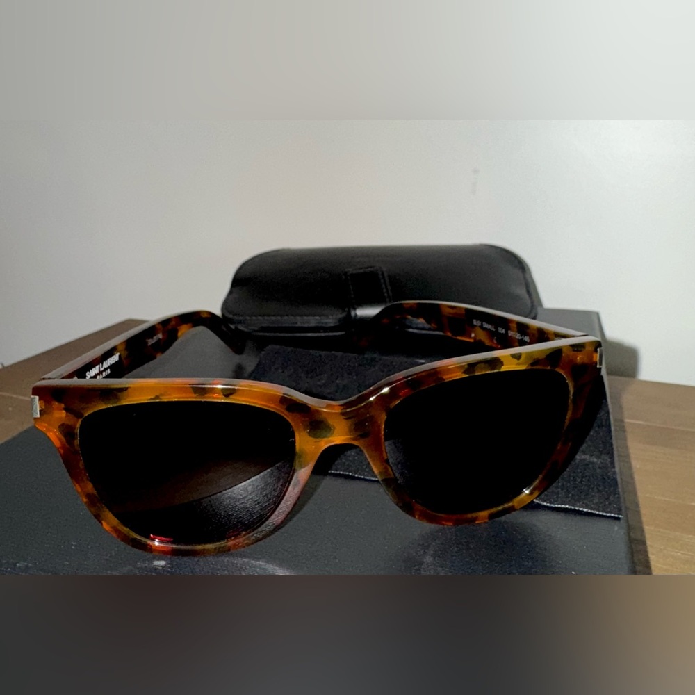 NWOT Saint Laurent Tortoiseshell Sunglasses SL51 SMALL  004  51 20-145